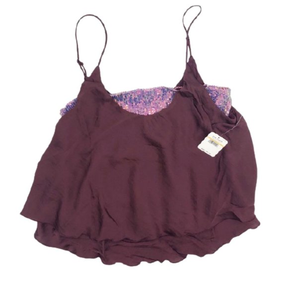 Free People Turn It On Cami Vetiver Bloom XS - Picture 8 of 9